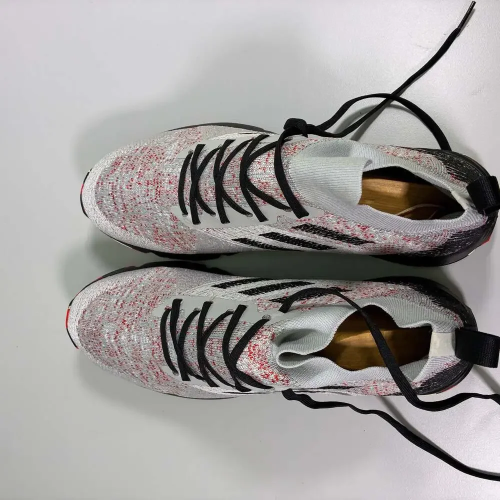 Adidas Terrex Two Parley White Solar Red Trail Running Shoes FW7415